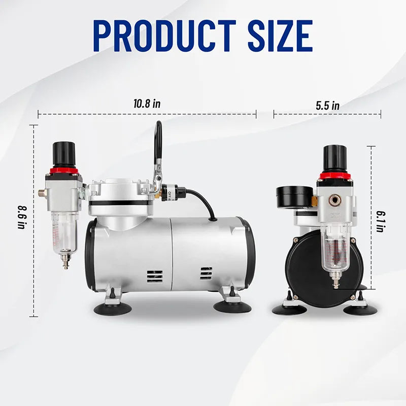 Fengda AS-18-2 Mini Airbrush Compressor – Compact & Reliable For Hobbyists 2 thumbnail image