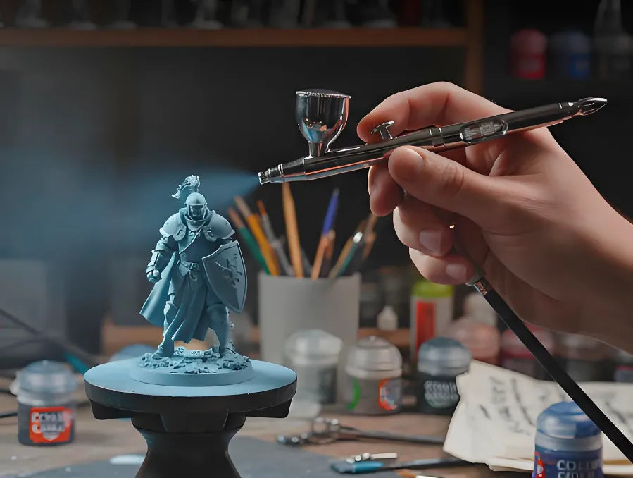 Best Airbrush Compressor Settings for Miniature Painting