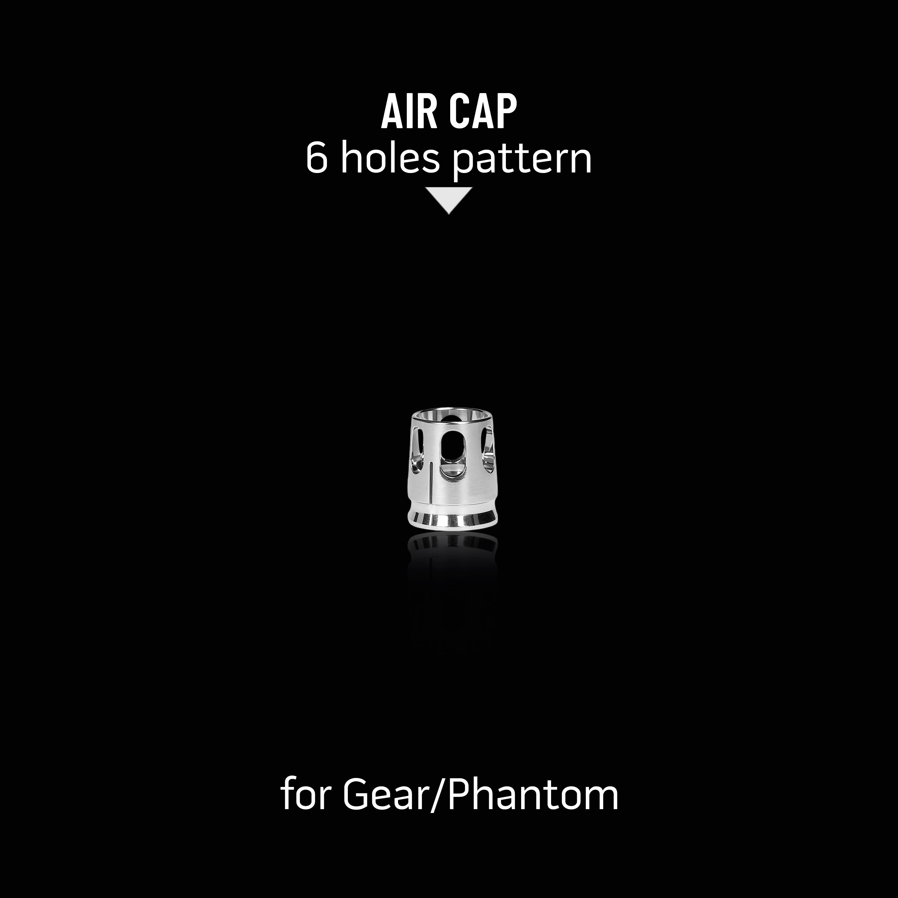 Six Holes Pattern Air Cap for Gear/Phantom