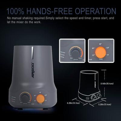 Airgoo Hands Free Vortex Mixer Paint Shaker