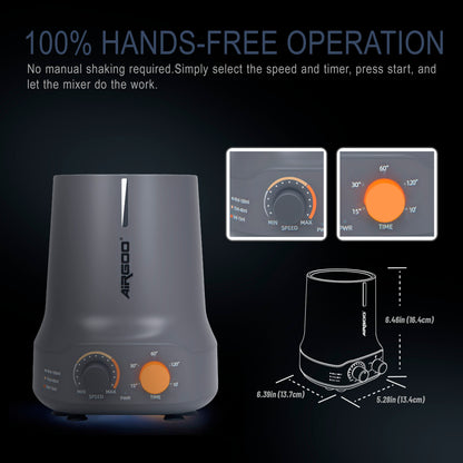 Airgoo Hands Free Vortex Mixer Paint Shaker