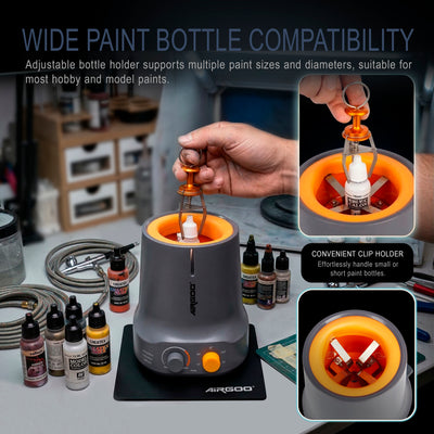 Airgoo Hands Free Vortex Mixer Paint Shaker