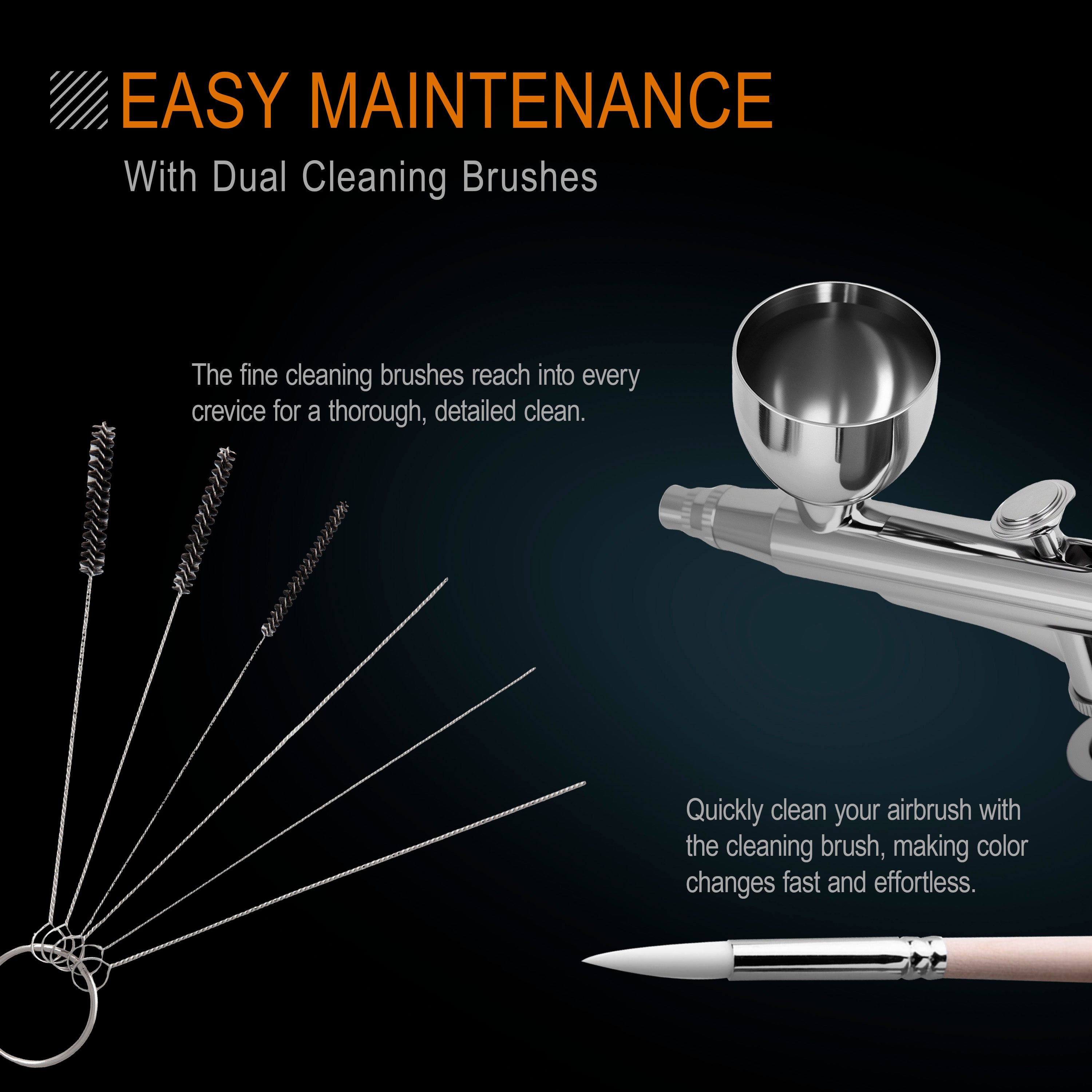Airgoo Portable Airbrush Kit Mecha Spray A with 0.3mm Nozzle