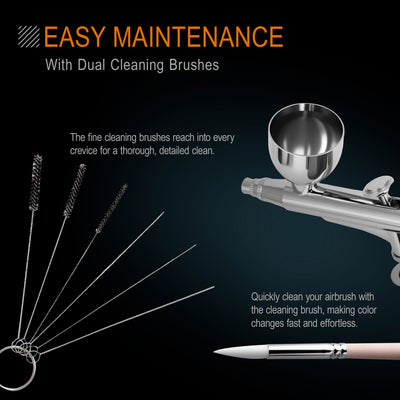 Airgoo Portable Airbrush Kit Mecha Spray A with 0.3mm Nozzle