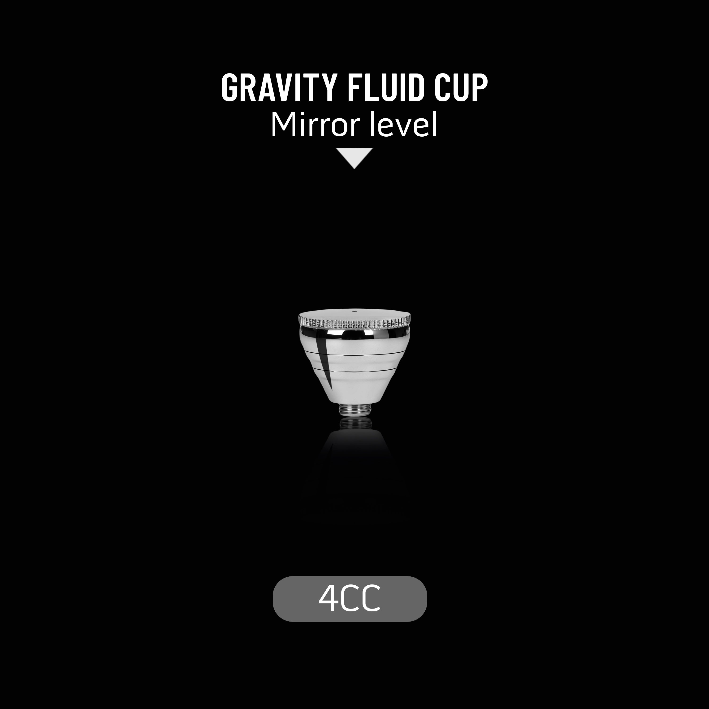 Mirror Level Gravity Fluid Cup 4cc
